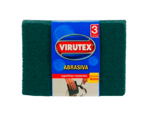 ESPONJA ABRASIVA X3 - VIRUTEX